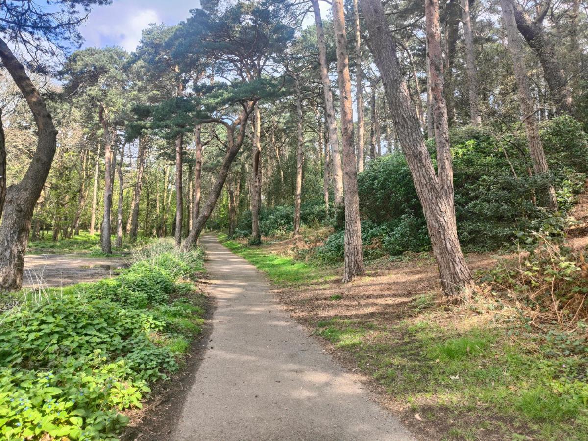 Peaceful Getaway In Forested Park Bournemouth Eksteriør bilde